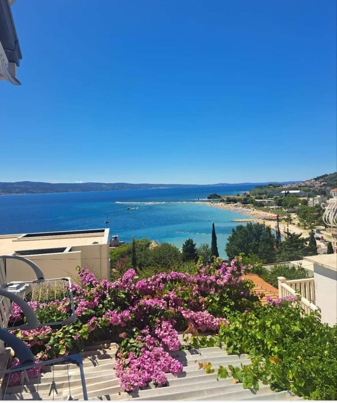 Apartment In Omis With Sea View, Balcony, Air Conditioning, Wi-Fi Exteriér fotografie
